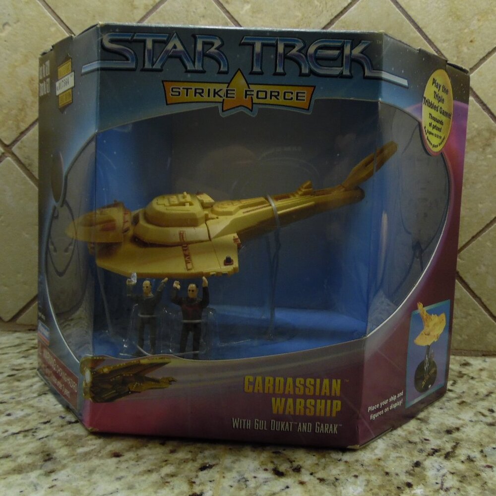 STAR TREK STRIKE FORCE CARDASSIAN WARSHIP